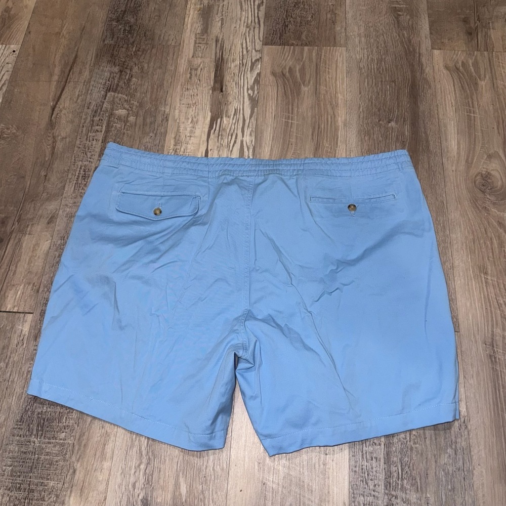 Polo Ralph Lauren Shorts Men 2XB Blue Stretch Classic Fit Chino Golf Pony - Picture 3 of 7